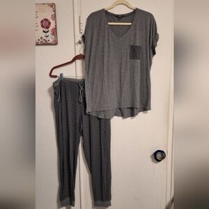 Gray ALFANI Women's Sleepwear Set